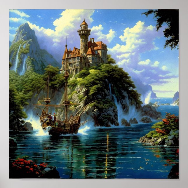 Poster Mantenha ou design seu (Frente)