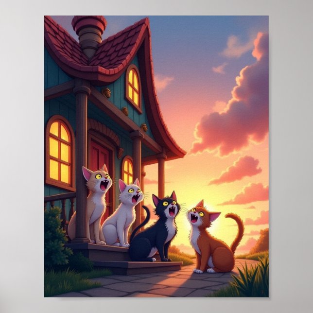 Poster Mantenha ou design seu (Frente)