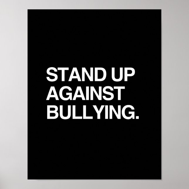 POSTER MANTENHA-SE CONTRA O BULLYING (Frente)