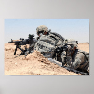 Poster Manter a vigilância no Iraque