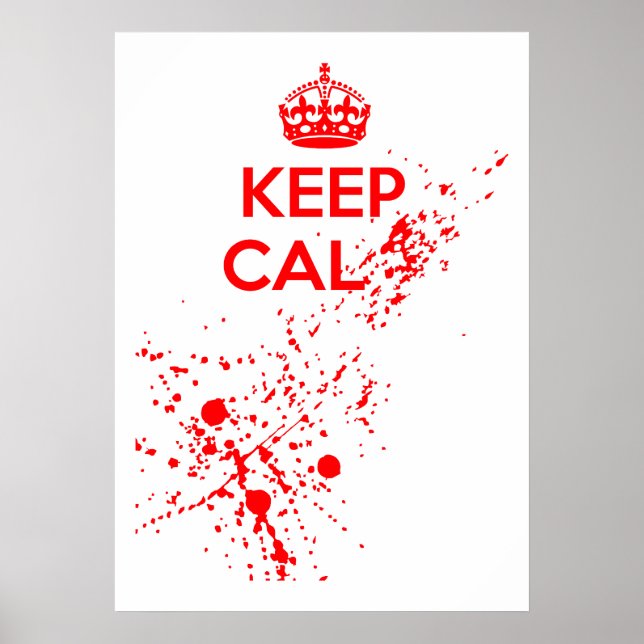 Poster Manter Cal... (Frente)
