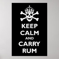 Manter Calma e Rum Carregar