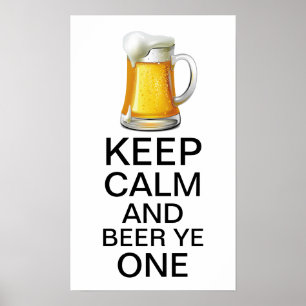 Póster Manter Calmo por SRF