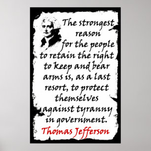 Póster Manter & guardar armas