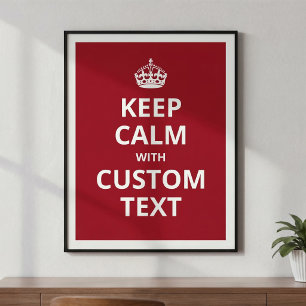 Poster Manter Modelo de Cotação Personalizada Calma