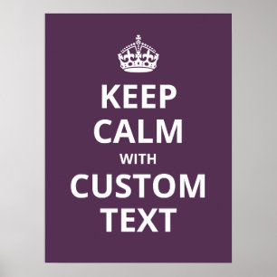 Poster Manter Modelo de Cotação Personalizada Calma