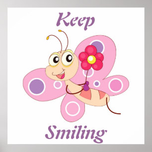PÓSTER MANTER O SMILING