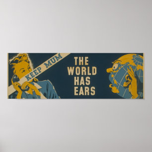 Poster Manter Propaganda Mãe