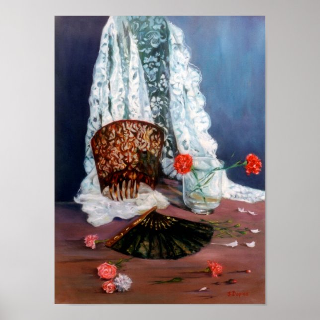 Poster Mantilla española/mantilla espanhola (Frente)