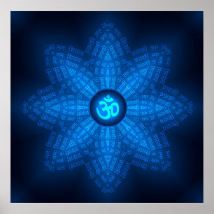 Póster Mantra espiritual do OM
