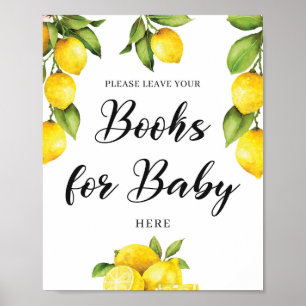Poster Manuais De Limões De Fruta De Verão