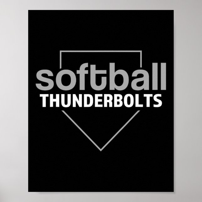 Poster Manual do Thunderbolts Softll Home Plate Hs  (Frente)