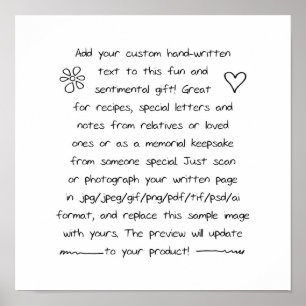Poster Manuscrito