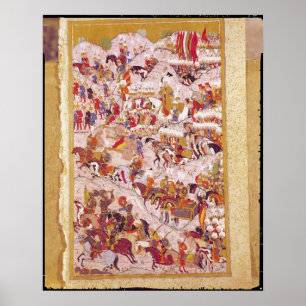 Poster Manuscrito de Hunername: Suleyman