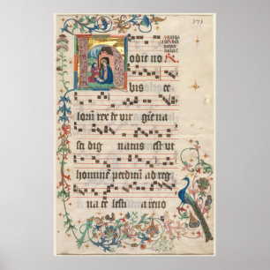 Poster Manuscrito iluminado