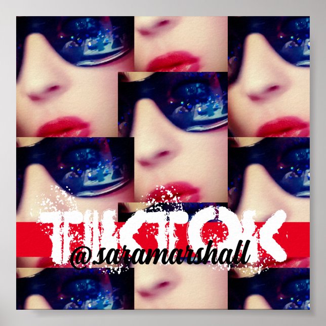 Poster Manutenção de TikTok (Frente)