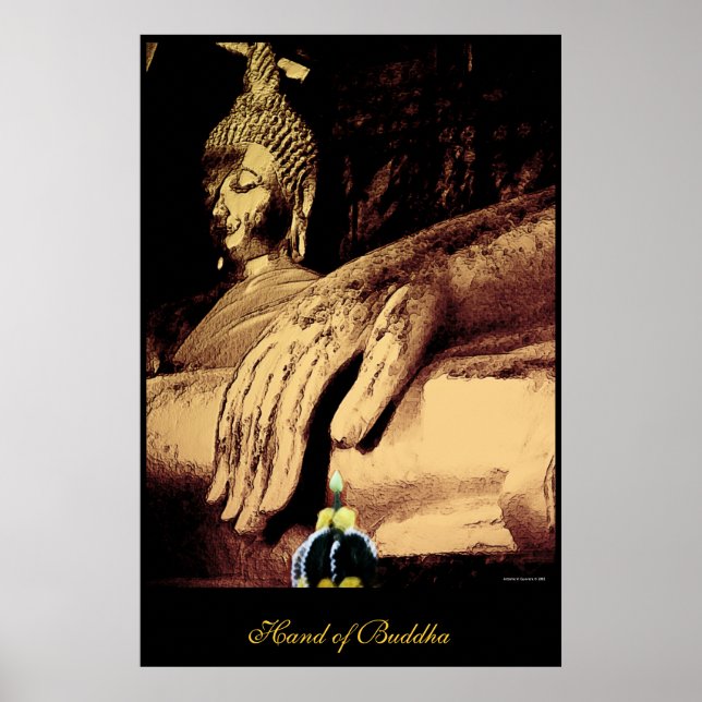 Poster Mão de Buda (Frente)