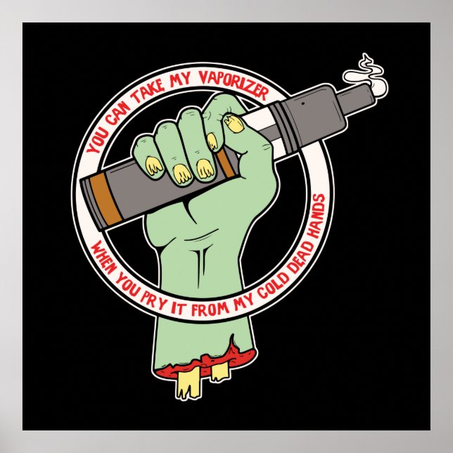 Póster Mão Morto Fria (Frente)