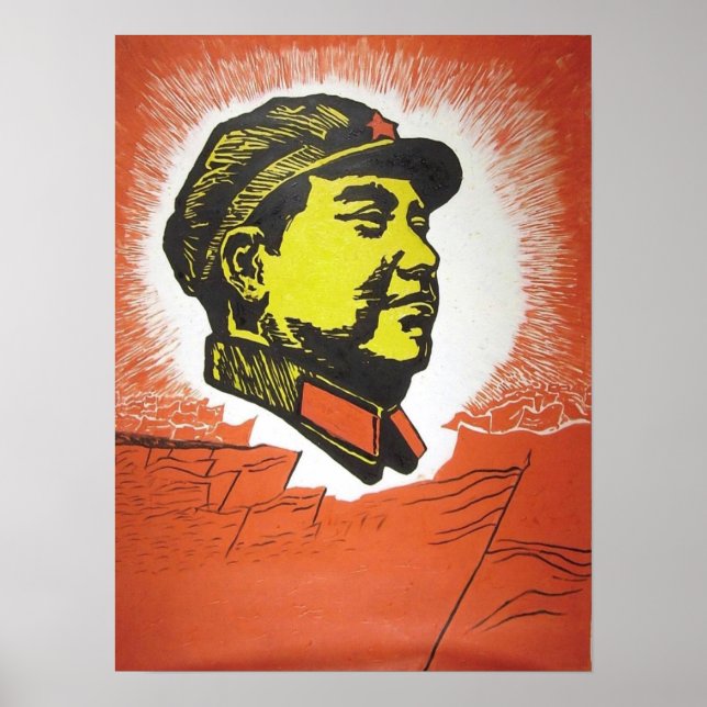 Póster Mao Zedong (Frente)