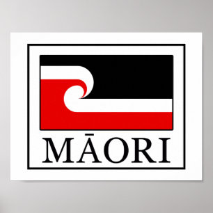 Póster Maori