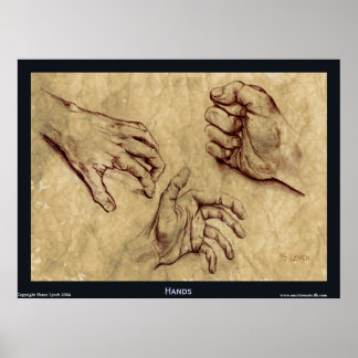 Póster Mãos