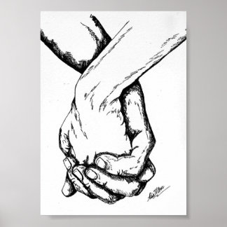 Póster mãos