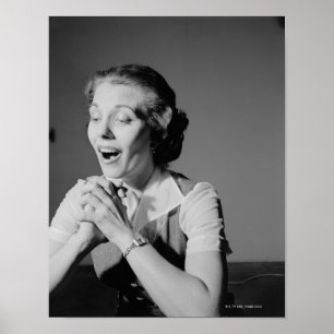 Póster Mãos Clasped