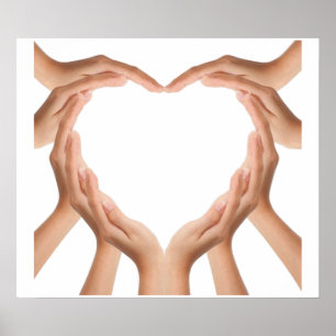 Poster Mãos de Amor