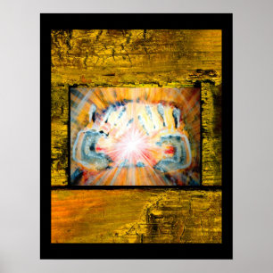 Póster Mãos de cicatrização