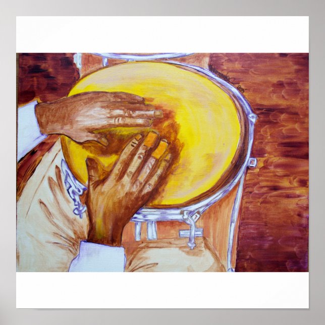 Póster Mãos de Mongo Santamaria, Generaciones (Frente)