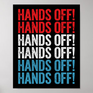 Poster Mãos de Rally Protestam T-shirt.png