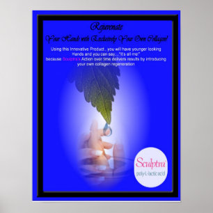 Poster Mãos de Sculptra