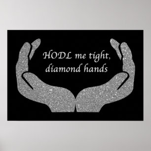 Poster Mãos Diamond