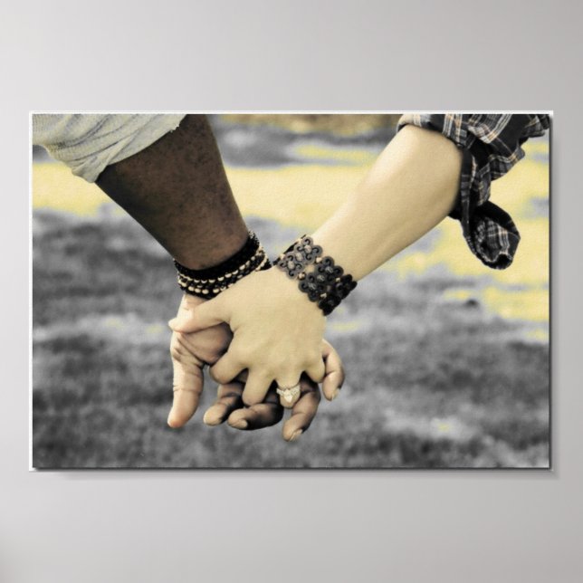 Póster Mãos do noivado (Frente)