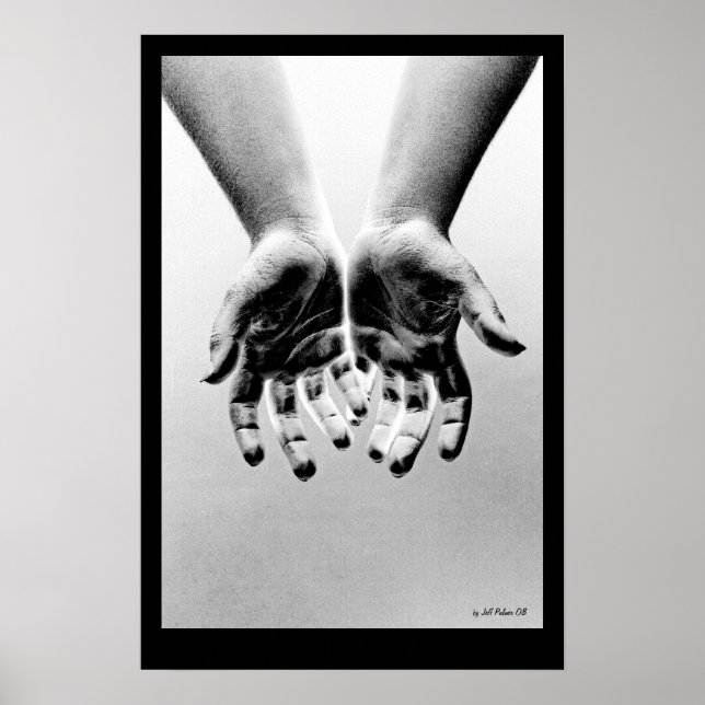 Póster mãos ultrapassadas (Frente)