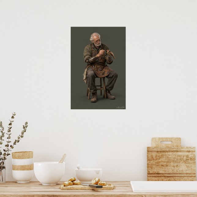 Poster Mãos Velhas (Cozinha)