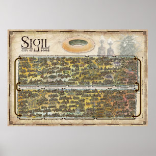 Poster Mapa anotado do Sigil