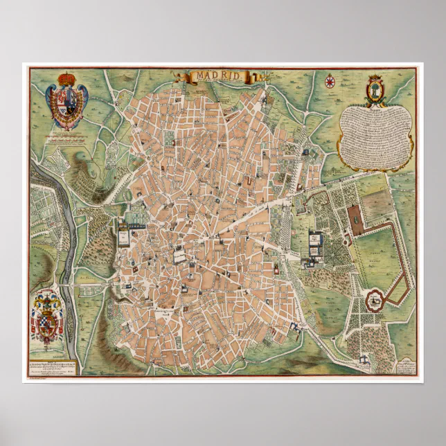 Mapa de espanha e portugal mostrando grandes cidades e citys arte