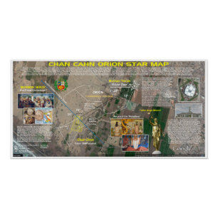 Póster Mapa da Estrela Chan