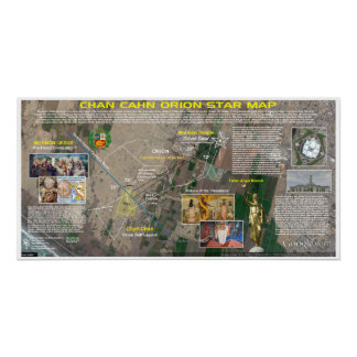 Póster Mapa da Estrela Chan