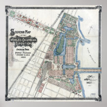 Mapa da exposição colombiana de 1893 no mundo, Chi