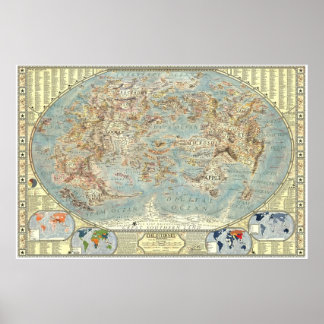 Póster Mapa da Internet 2.0.