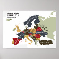 Mapa da Moda Europa