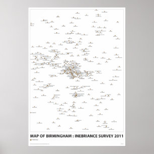 Póster Mapa da PESQUISA INEBRIANCE