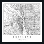 Poster Mapa da Rua Portland Oregon<br><div class="desc">Mapa da Rua Portland Oregon</div>