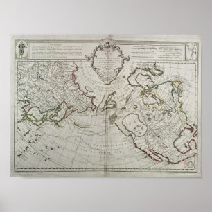 Poster Mapa das descobertas novas