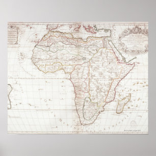 Poster Mapa de África 2