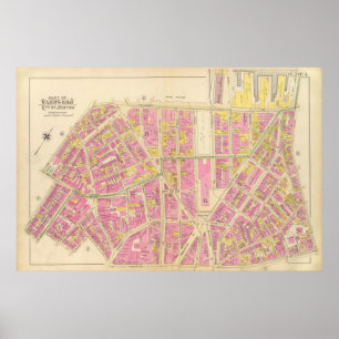 Poster Mapa de Boston 28