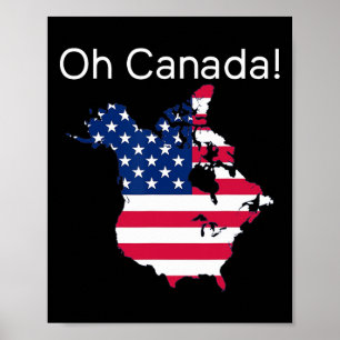 Poster Mapa De Camisas Dos Eua Engraçado Trump 2025 2