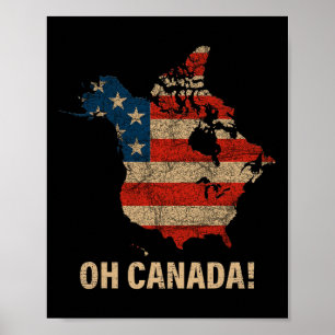 Poster Mapa De Camisas Dos Eua Engraçado Trump 2025 4